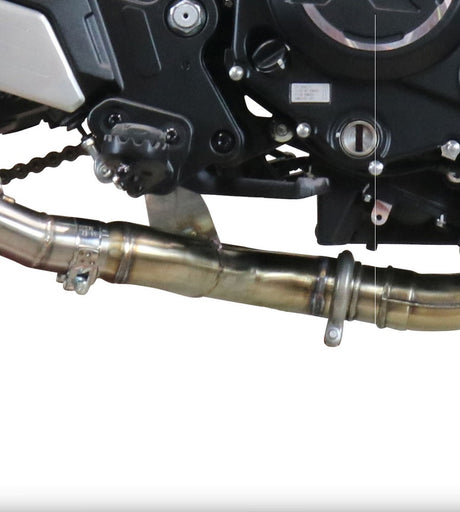 CF Moto 700 CL-X Heritage 2022-2024 Exhaust GPR Decat Pipe 304 Stainless Steel - photo 1