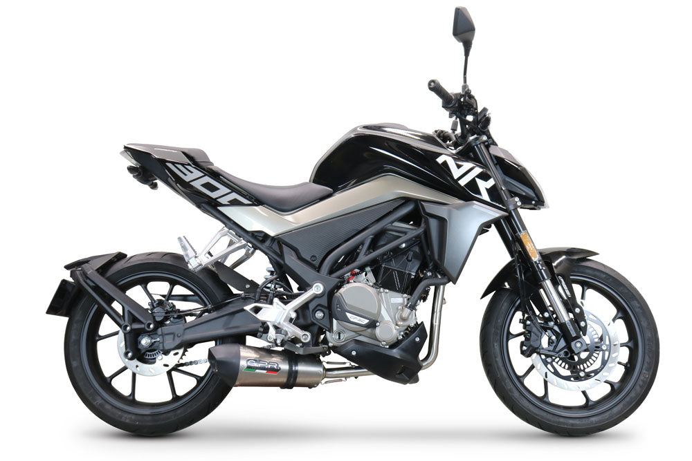 CF Moto 300 NK 2022-2024 Exhaust GPR Full System Grand Prix Evo Titanium - photo 4