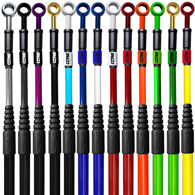 Yamaha YZ450F (2007) Front Custom Stainless Brake Line Kit