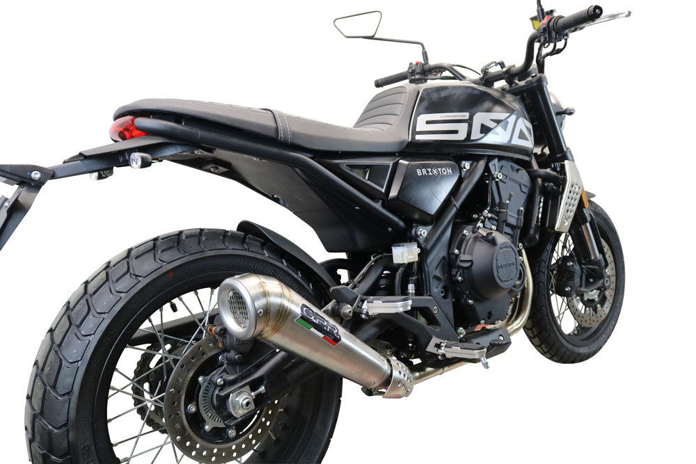 Brixton Crossfire 500X 2022-2023 Exhaust GPR Slip-on Powercone Evo - photo 8