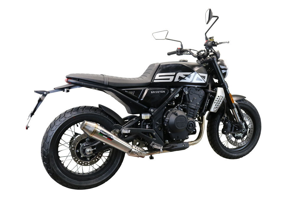 Brixton Crossfire 500X 2020-2021 Exhaust GPR Slip-on Ultracone