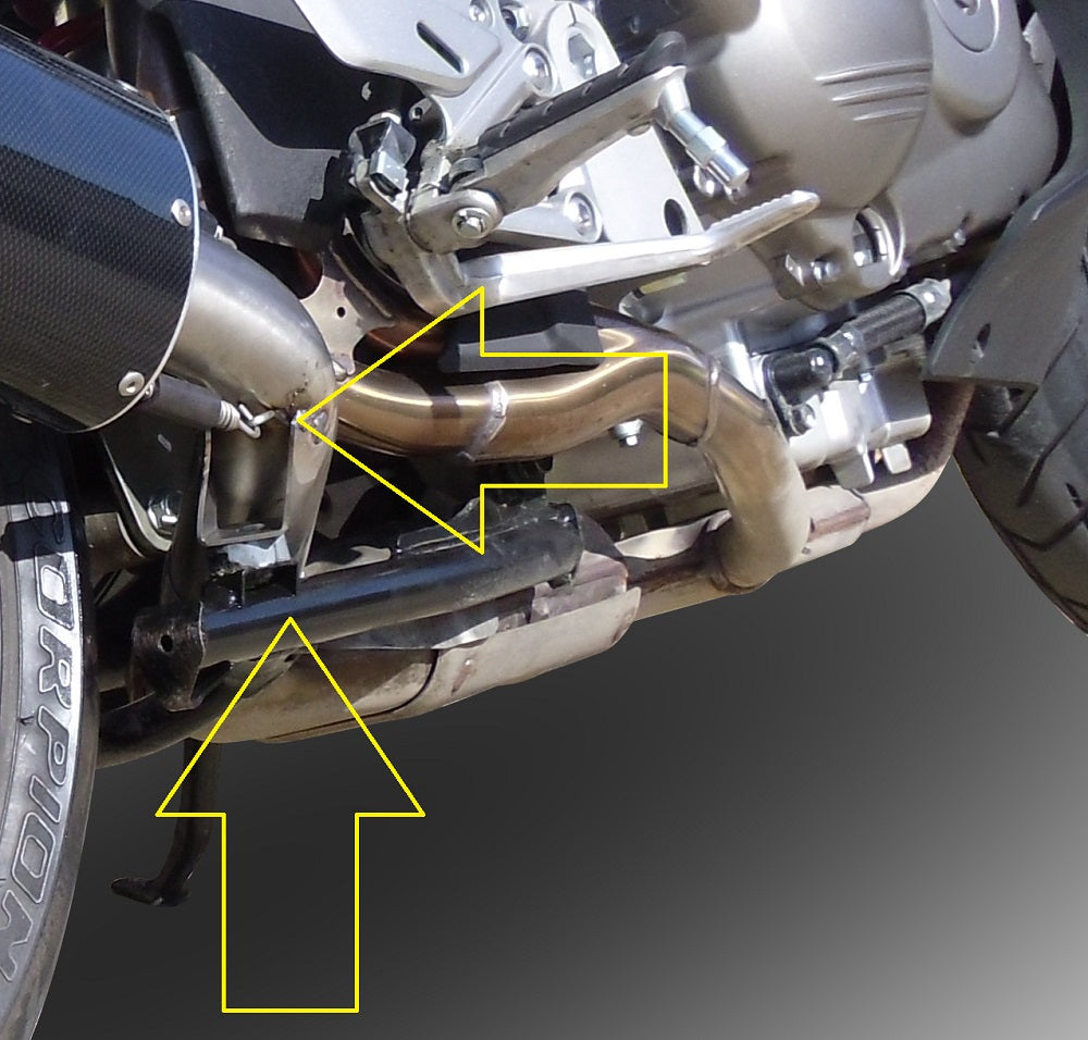 Honda Crossrunner 800 2011-2014 Exhaust GPR Slip-on Furore Nero