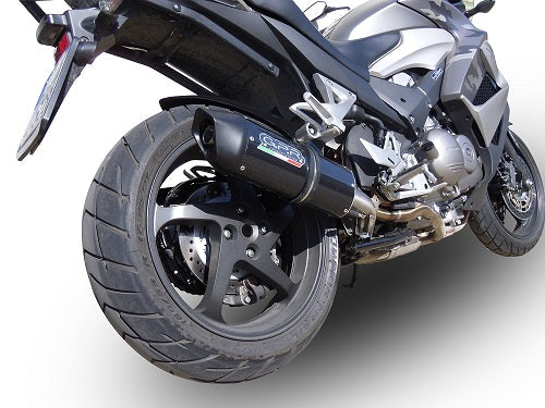 Honda Crossrunner 800 2011-2014 Exhaust GPR Slip-on Furore Nero