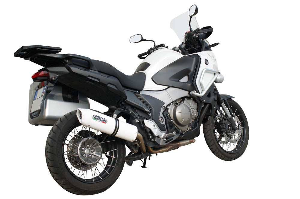 Honda VFR1200X Crosstourer 2011-2016  Exhaust GPR Slip-on Albus Ceramic