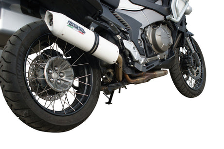 Honda VFR1200X Crosstourer 2011-2016  Exhaust GPR Slip-on Albus Ceramic
