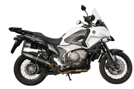 Honda VFR1200X Crosstourer 2011-2016  Exhaust GPR Slip-on Furore Nero