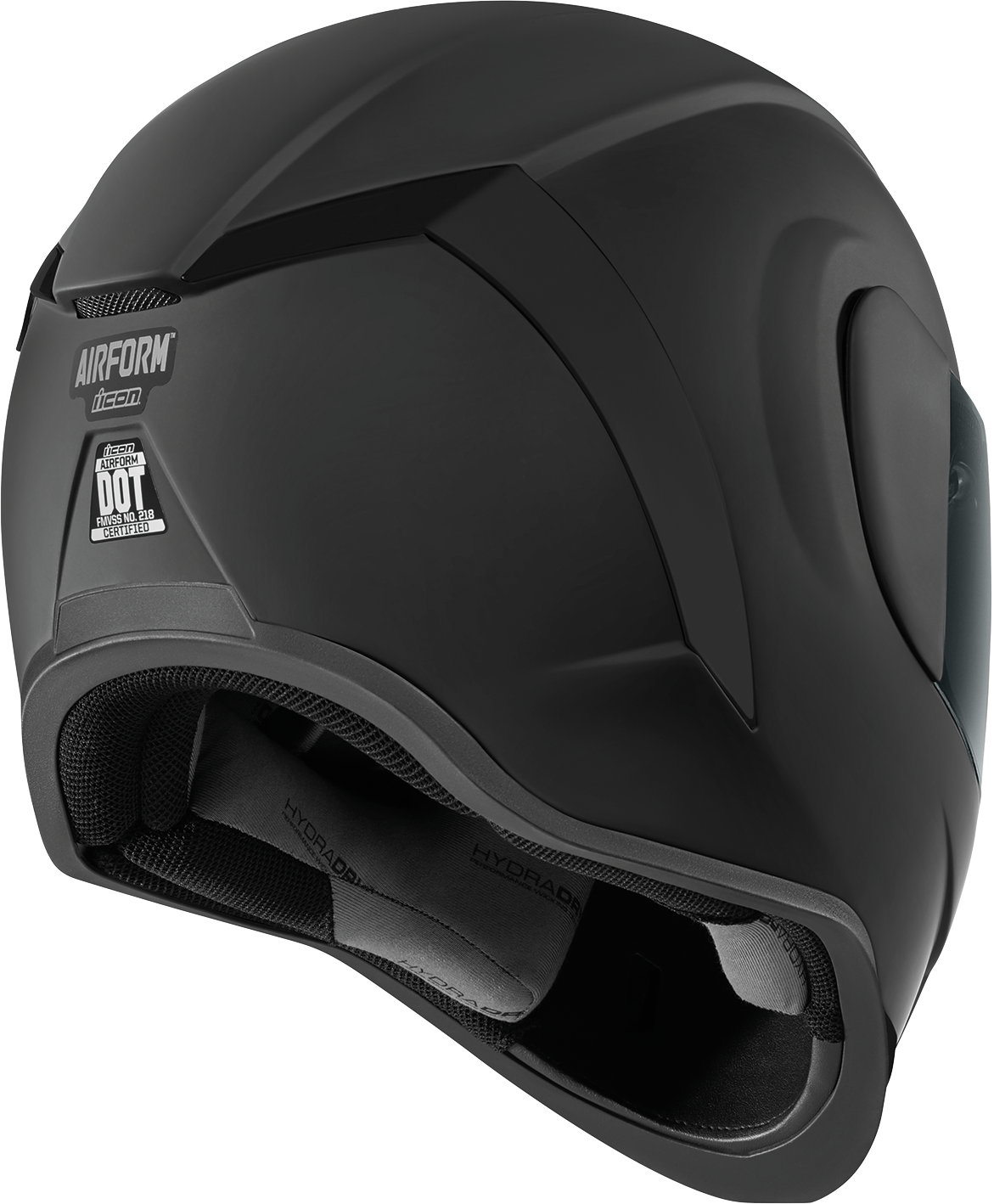 ICON Airform™ Motorcycle Helmet - Dark - Rubatone