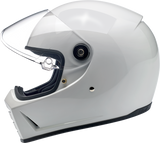 Casco BILTWELL Lane Splitter - Blanco brillante - Mediano 1004-104-103 