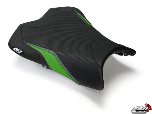 Funda de asiento delantero Luimoto, edición deportiva para Kawasaki Ninja ZX 6R 2009-2012
