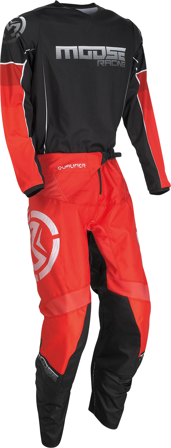 Pantalones MOOSE RACING Qualifier® - Rojo/Negro - 52 2901-10348 