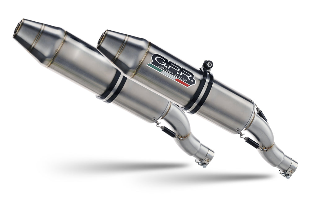 Kawasaki Kfx 700 2004-2011 Exhaust GPR Double Full Line Deeptone