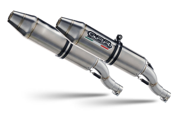 Kawasaki Kfx 700 2004-2011 Exhaust GPR Double Full Line Deeptone