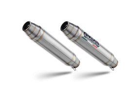 Aprilia Dorsoduro 750 2008-2016 Exhaust GPR Double Slip-on Deeptone Inox - photo 1