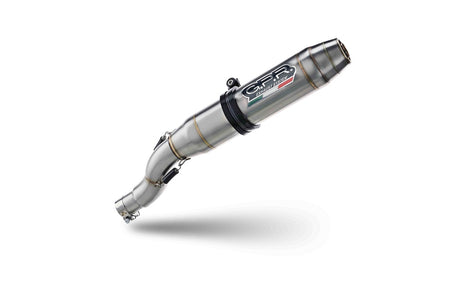 Aprilia Dorsoduro 750 2008-2016 Exhaust GPR Double Slip-on Deeptone Inox - photo 4