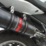 Derbi Cross City 125 2007-2012 Exhaust GPR Slip-on Furore Nero