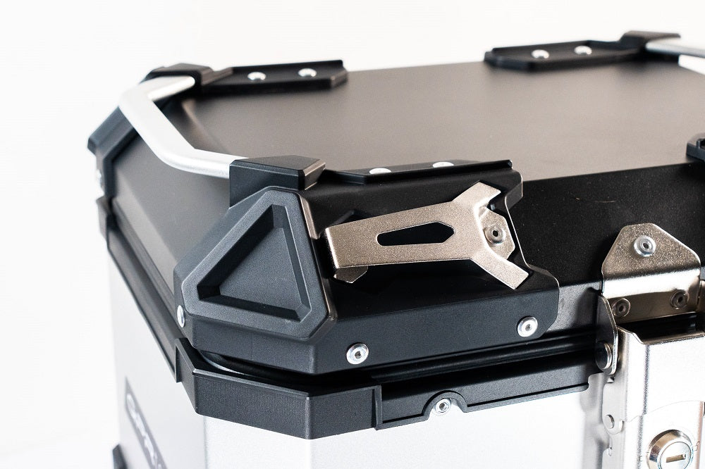 Harley Davidson Pan America 1250 2020-2024 GPR Tech 55L Aluminum Top Case, Silver with Mounting Plate - photo 12