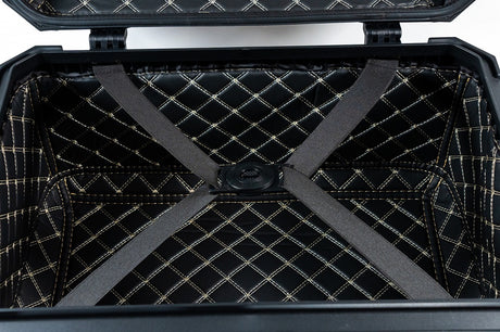 GPR Tech 45L Aluminum Universal Top Case, Black with Mounting Plate and Backrest - photo 17