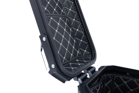 CF Moto 650 MT 2019-2020 GPR Tech 38+38L Aluminum Side Cases, Black with Pannier Holders - photo 10
