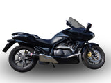 Honda Dn-01 2008-2010 Exhaust GPR Slip-on Furore Nero