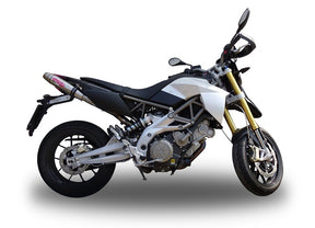 Aprilia Dorsoduro 750 2008-2016 Exhaust GPR Double Slip-on Deeptone Inox
