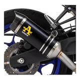 71831AKN Escape Arrow Thunder, oscuro Yamaha YZF-R3 15-24