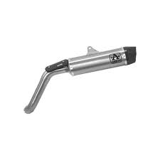 72632PK Arrow Indy Race Exhaust, Titanium with Carbon Cap for Moto