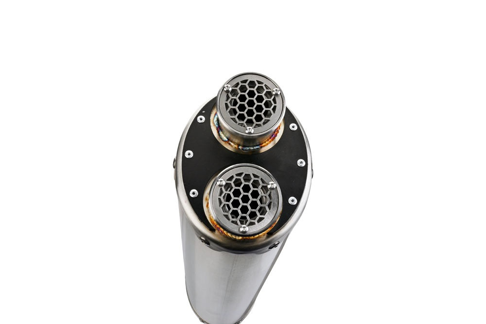 Kove 800X 2024-2026 Exhaust GPR Slip-on Dual Inox