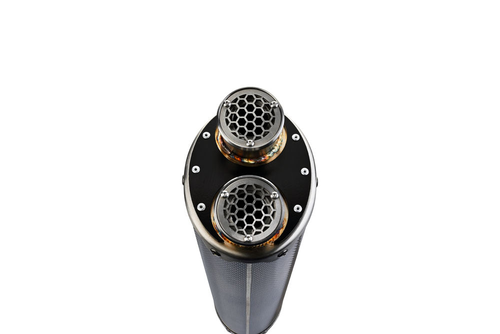 Bmw F900GS Adventure 2024-2025 Exhaust GPR Slip-on Dual Poppy