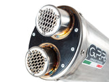 Bmw F800GS 2008-2015 Exhaust GPR Slip-on Dual Inox