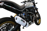 Ducati Scrambler 800 Icon - Icon Dark 2021-2022 Exhaust GPR Slip-on Albus Ceramic