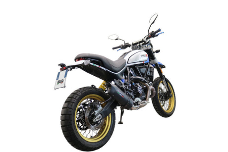 Ducati Scrambler 800 Desert Sled - DS Fasthouse 2021-2024 Exhaust GPR Slip-on Furore Nero