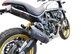 Ducati Scrambler 800 Desert Sled - DS Fasthouse 2021-2024 Exhaust GPR Slip-on Furore Nero