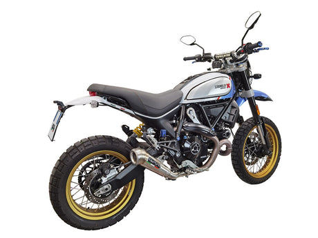 Ducati Scrambler 800 Desert Sled - DS Fasthouse 2021-2024 Exhaust GPR Slip-on Powercone Evo