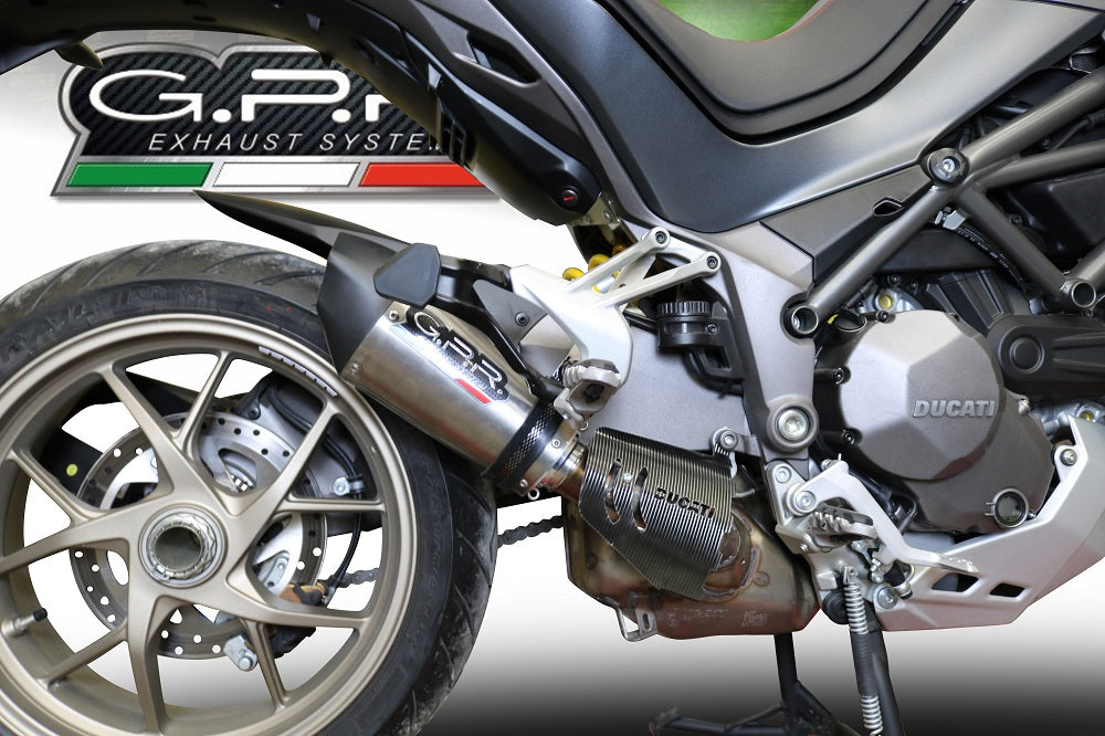 Ducati Multistrada 1260 2018-2020 Exhaust GPR Slip-on Grand Prix Evo Titanium