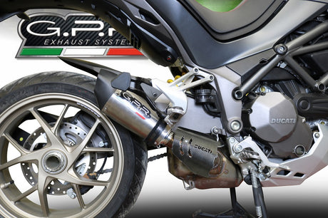 Ducati Multistrada 1260 2018-2020 Exhaust GPR Slip-on Grand Prix Evo Titanium - photo 4