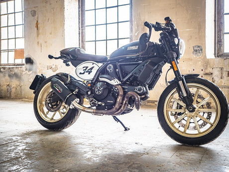 Ducati Scrambler 800 2017-2020 Exhaust GPR Slip-on Furore Nero