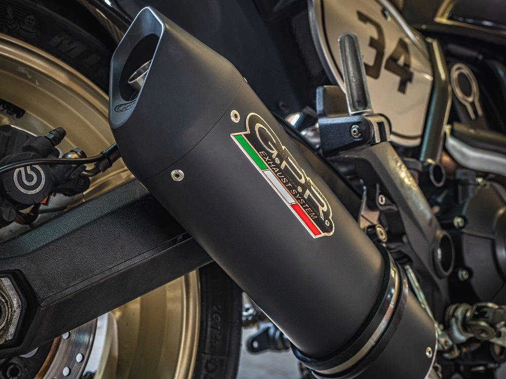 Ducati Scrambler 800 2017-2020 Exhaust GPR Slip-on Furore Nero