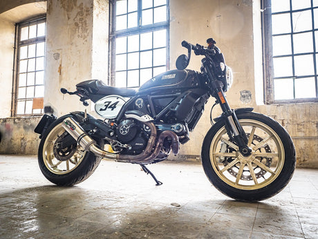 Ducati Scrambler 800 2015-2016 Exhaust GPR Slip-on M3 Titanium Natural