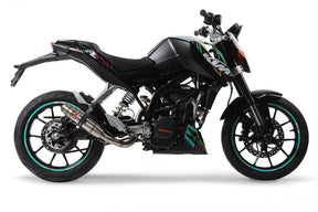 KTM Duke 200 2012-2021  Exhaust GPR Slip-on Deeptone Inox