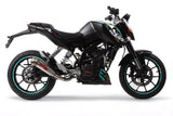 KTM Duke 125 2011-2016  Exhaust GPR Slip-on Powercone Evo