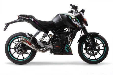 KTM Duke 125 2011-2016  Exhaust GPR Slip-on Powercone Evo