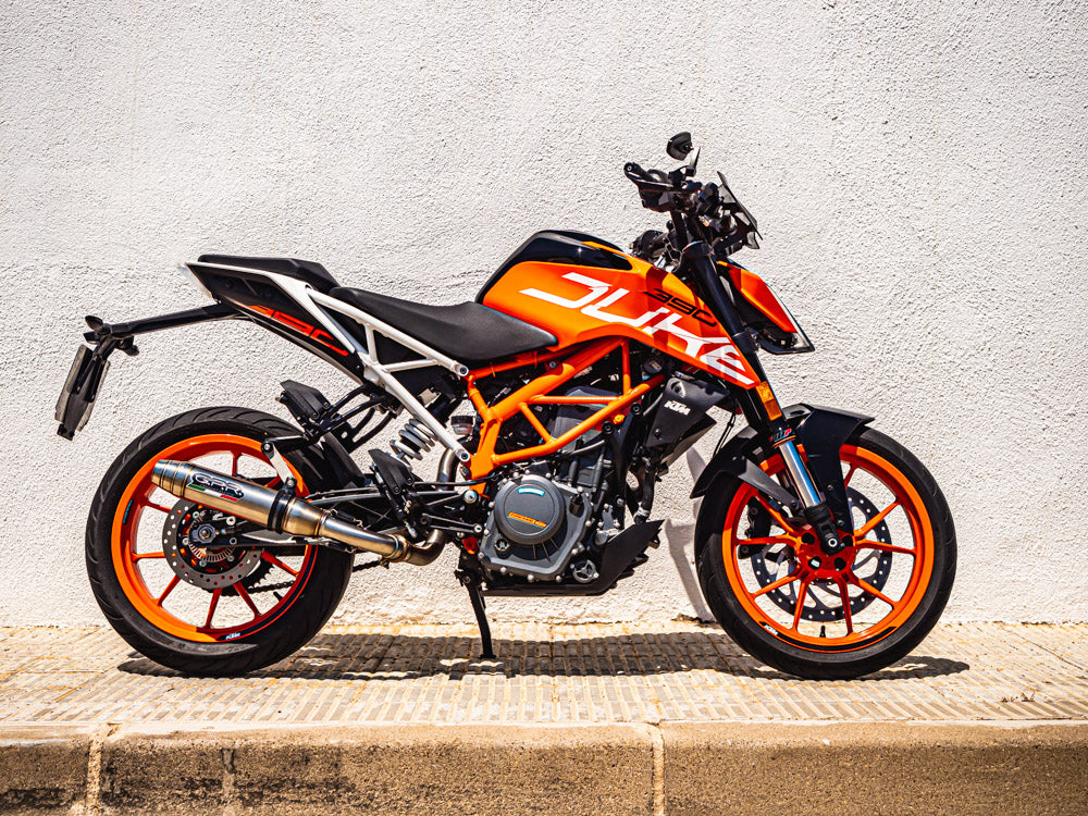 KTM 390 DUKE 2017-2020 Exhaust GPR Slip-on Deeptone Inox
