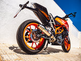 KTM Duke 390 2013-2016  Exhaust GPR Slip-on Deeptone Inox