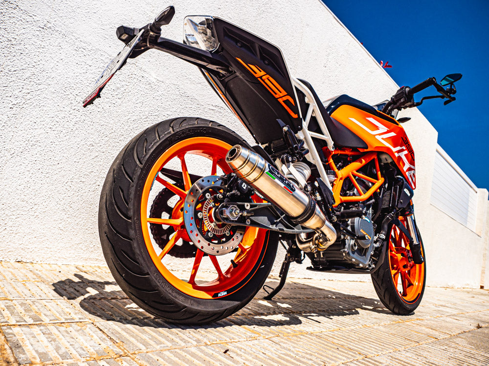 KTM 125 Duke 2017-2020 Exhaust GPR Slip-on Deeptone Inox