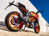KTM Duke 390 2013-2016  Exhaust GPR Slip-on Furore Nero