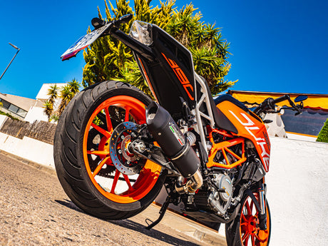 KTM Duke 390 2017-2020 Exhaust GPR Slip-on Furore Nero