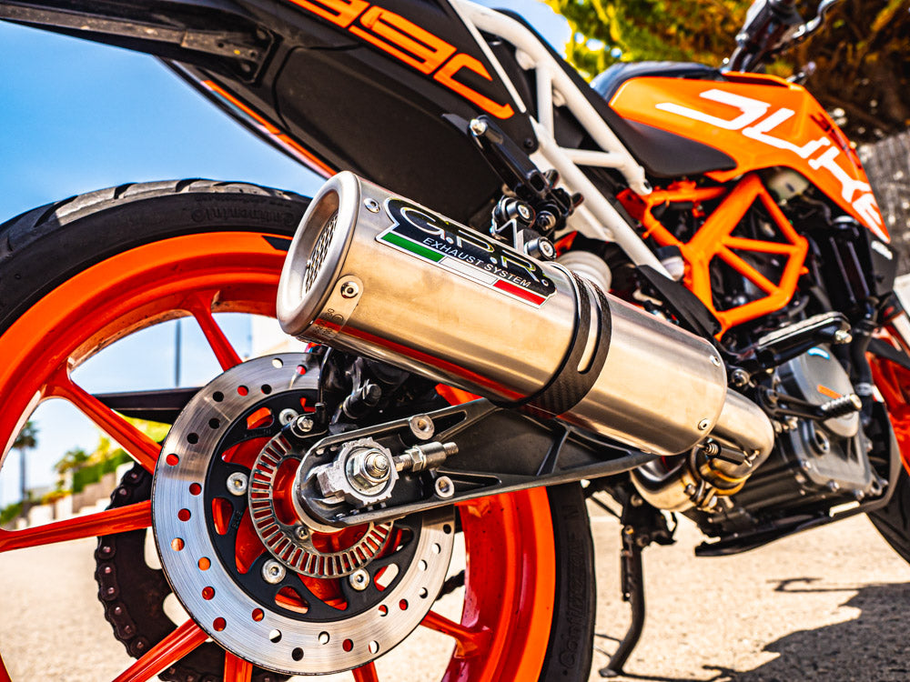 KTM Rc 125 2017-2020 Exhaust GPR Slip-on M3 Inox 