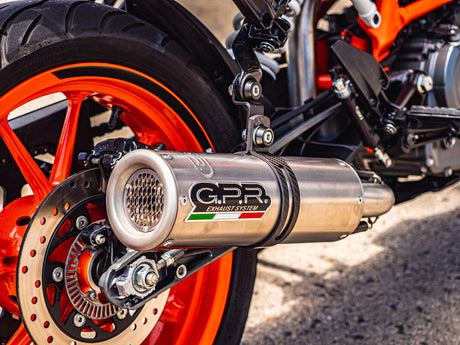 KTM Rc 390 2017-2020 Exhaust GPR Slip-on M3 Inox 