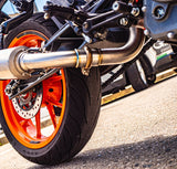 KTM Rc 390 2017-2020 Exhaust GPR Slip-on Furore Evo4 Nero