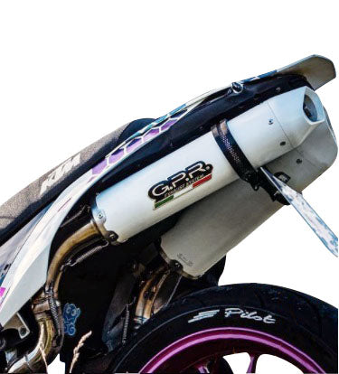 KTM Duke II 640 2000-06 Exhaust GPR Double Slip-on Albus Ceramic